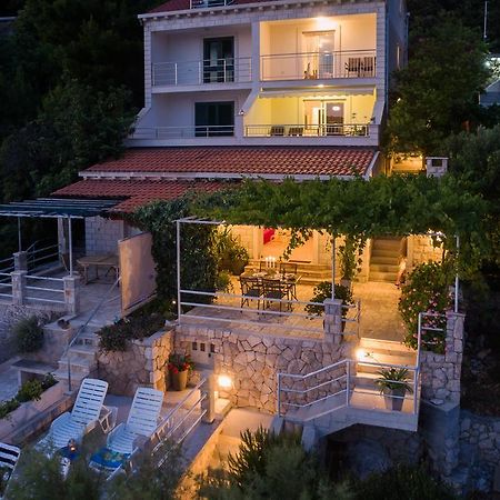 Apartments Ratac Lobrovic With Private Beach And Beautiful Sunset Slano Dış mekan fotoğraf