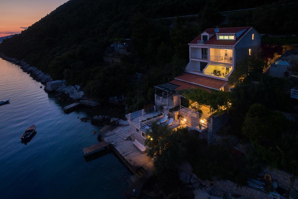 Apartments Ratac Lobrovic With Private Beach And Beautiful Sunset Slano Dış mekan fotoğraf